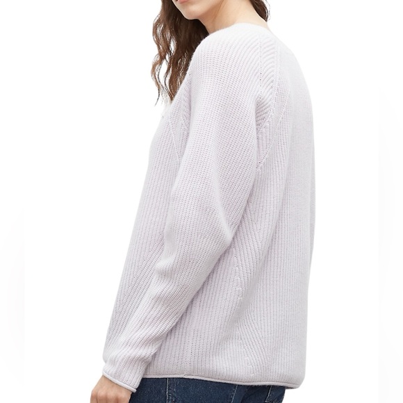 ❤️Club Monaco Ribbed Slouchy Cashmere Sweater - Picture 3 of 8